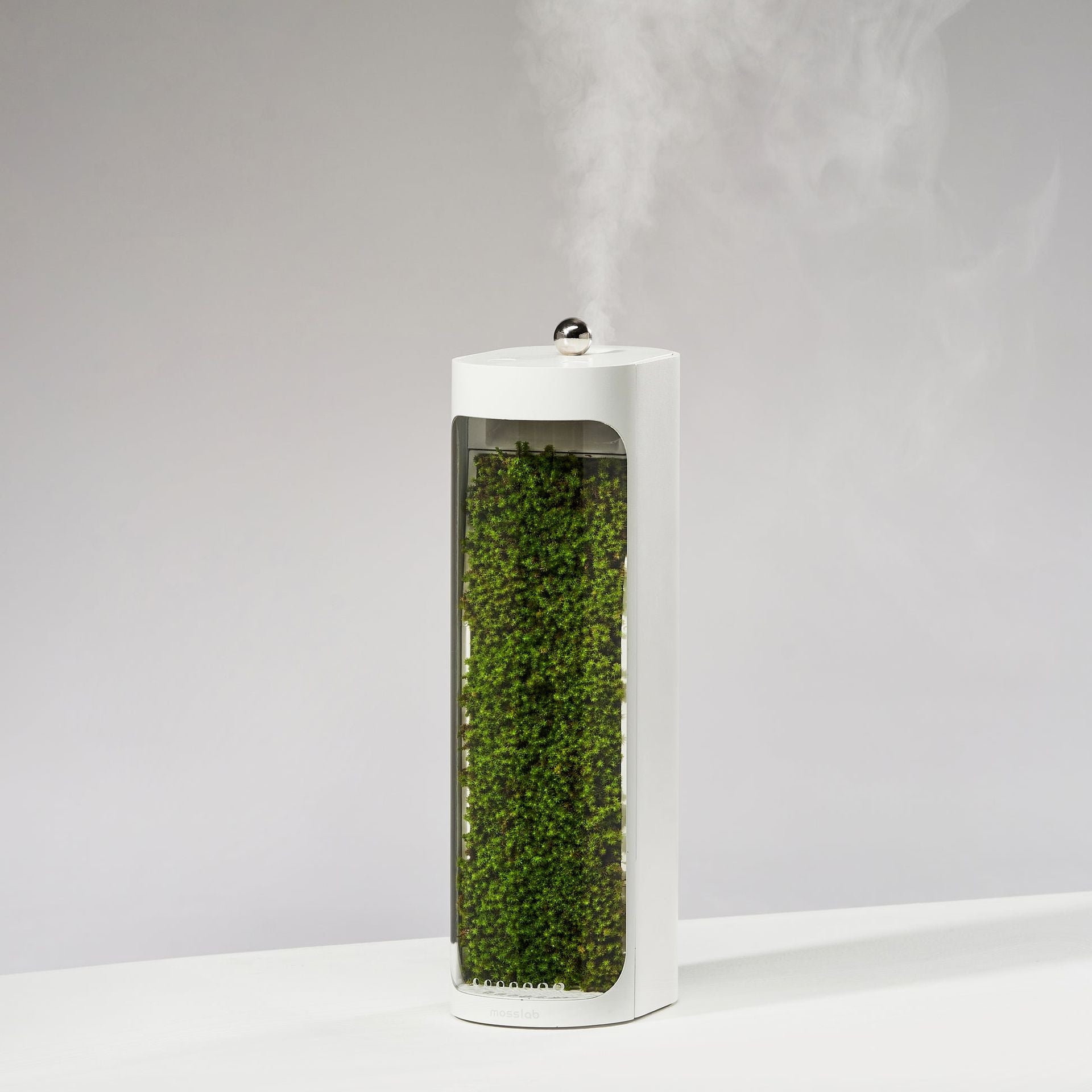 Moss Air - مرطّب الطحلب الحيّ + فلتر - أبيض