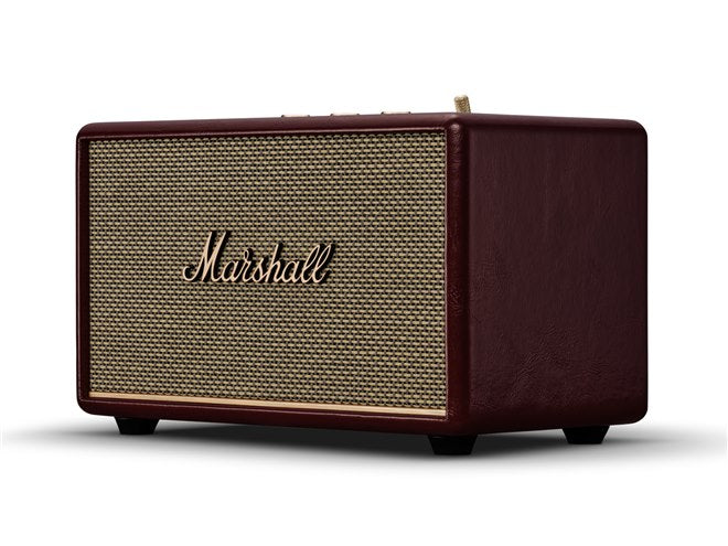Marshall مكبر صوت ستيريو لاسلكية بتقنية البلوتوث – لون خمري- ACTONIII-BR