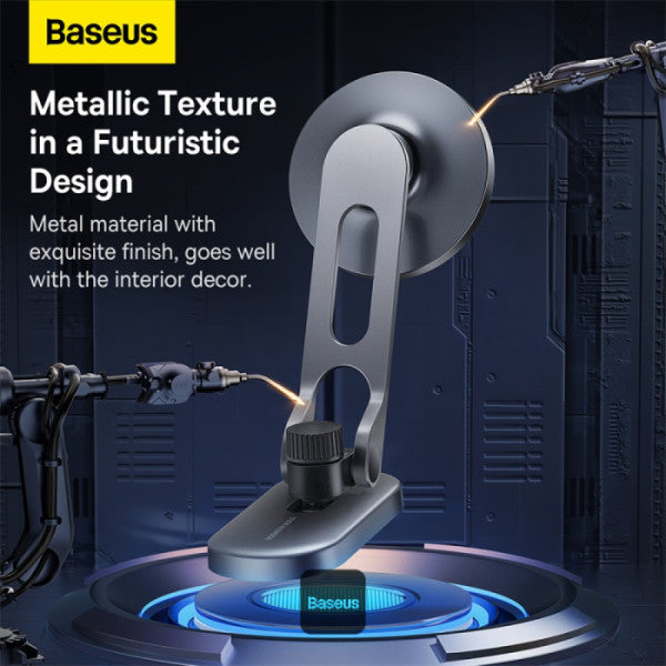 Baseus T-Space حامل سيارة معدني قابل للطي - فضي