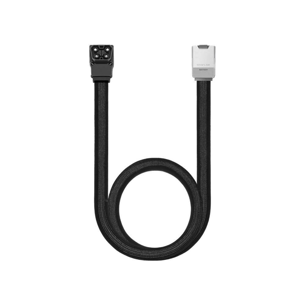 EcoFlow كابل ربط مسطح للبطارية الإضافية (0.85 متر)