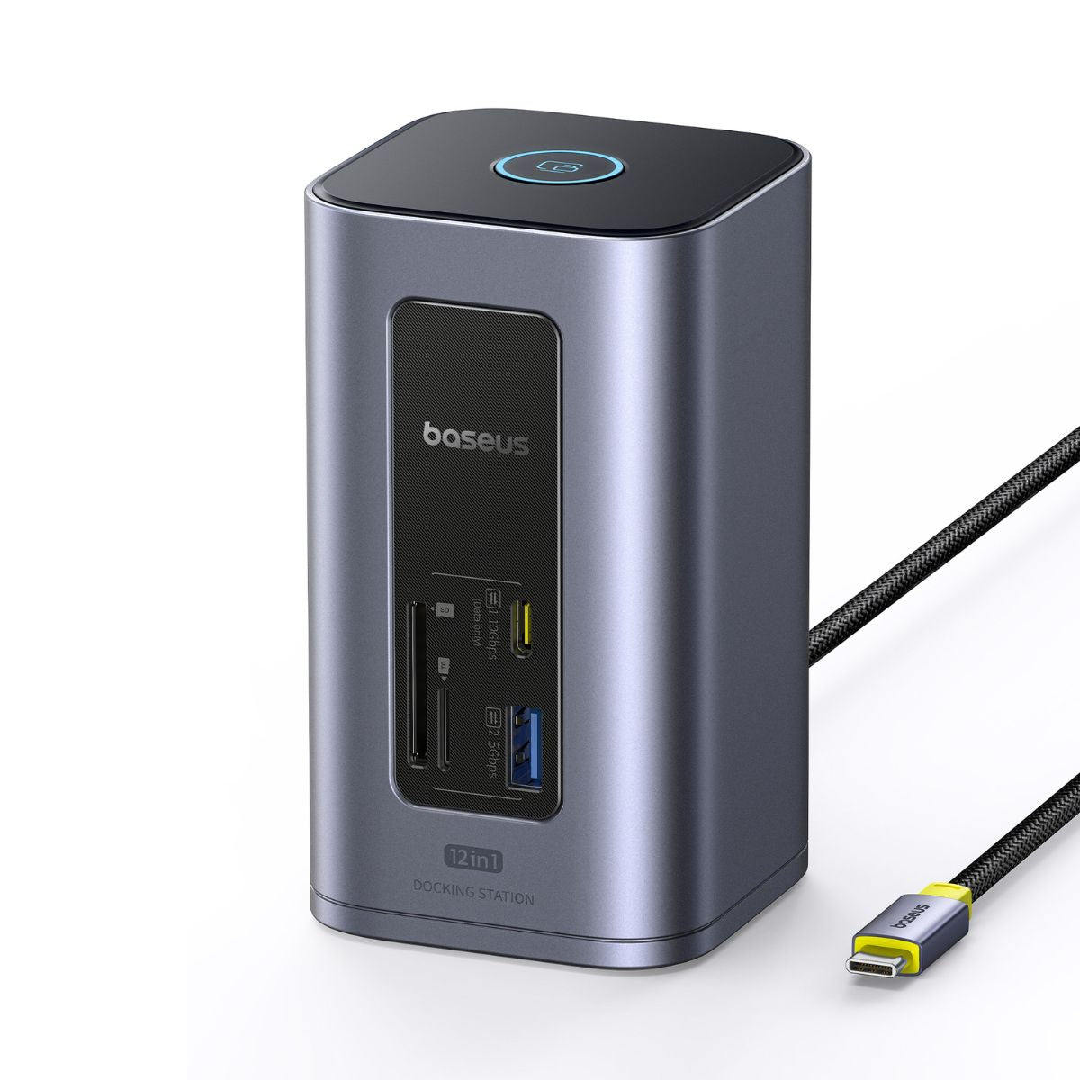 Baseus Nomos NU1 Air Spacemate 12-in-1 Docking Station – Space Gray