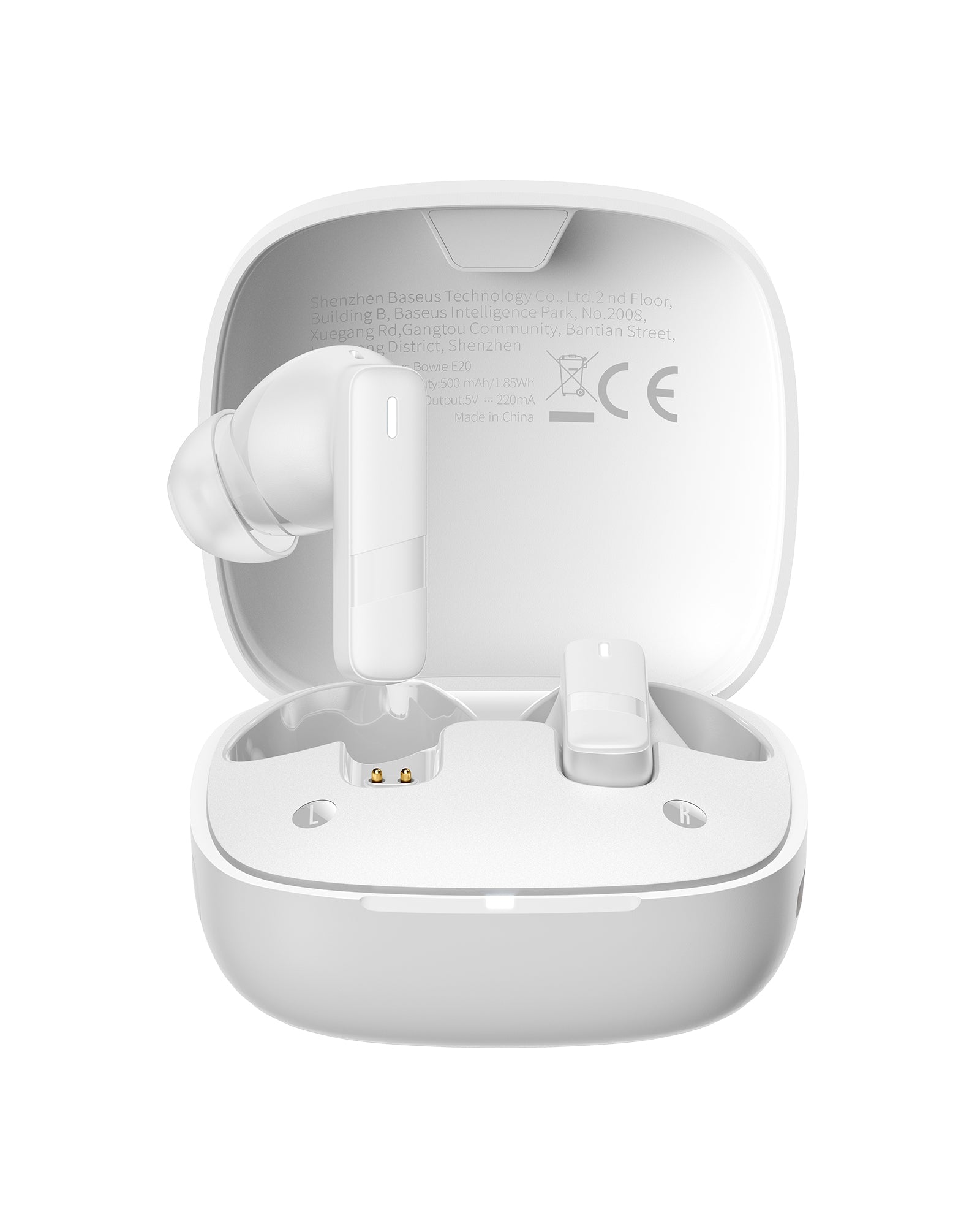 Baseus Bowie E20 True Wireless Earphones - A00069700223-Z2 - White
