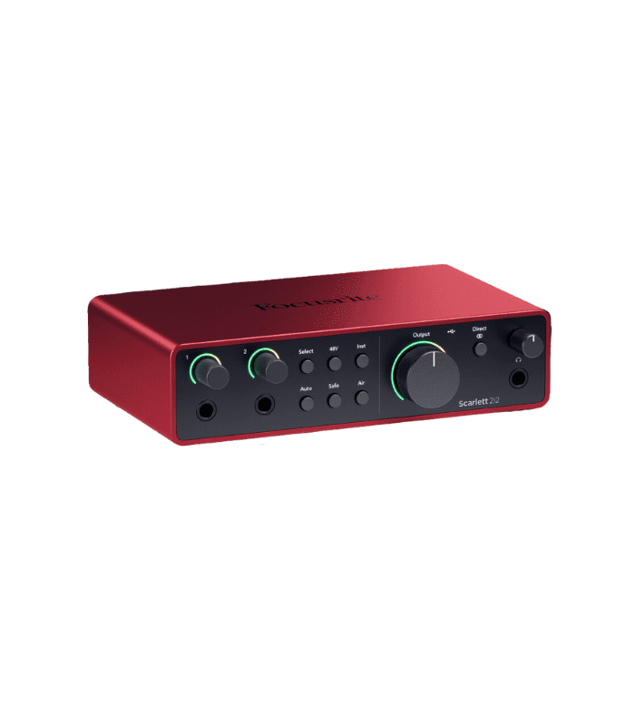Focusrite Scarlett 2i2 4th Gen USB Audio Interface