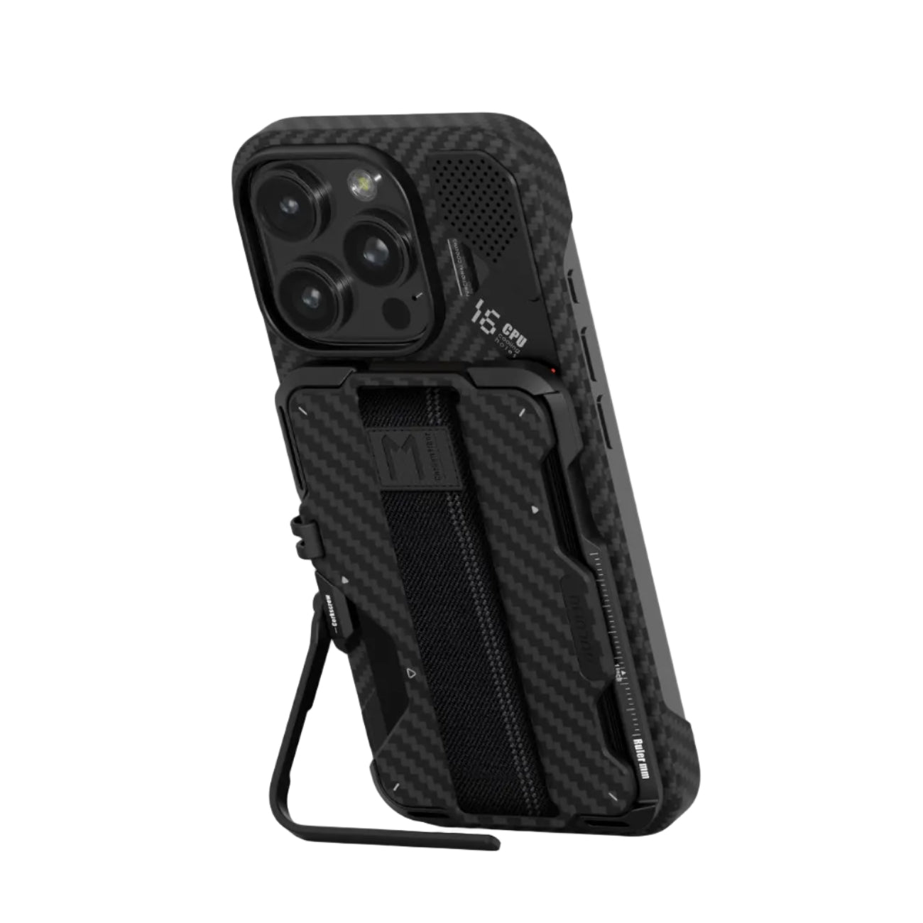 AULUMU G03 Multi-Tool Magnetic Metal Wallet Carbon Cover - Carbon Fiber