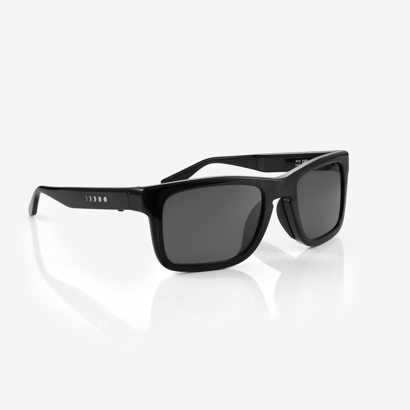 Chamelo Prime Smart Glasses – Front View, Sleek Frame with Built-in Speakers