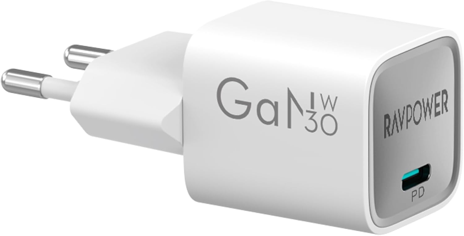 RAVPower Mini PD30W GaN type C Charger - PC1056
