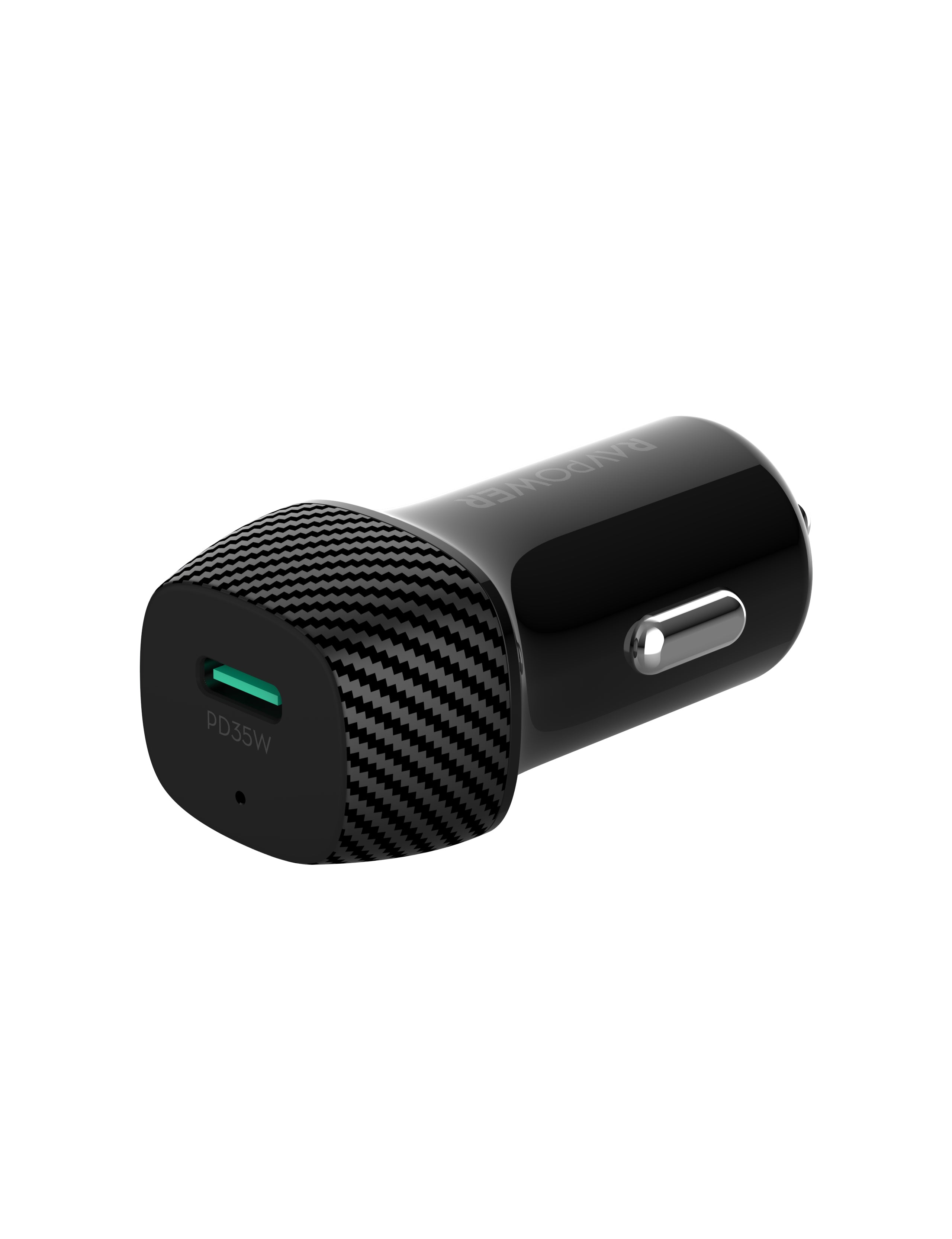 RAVPower 35W Car Charger one port black - VC1020