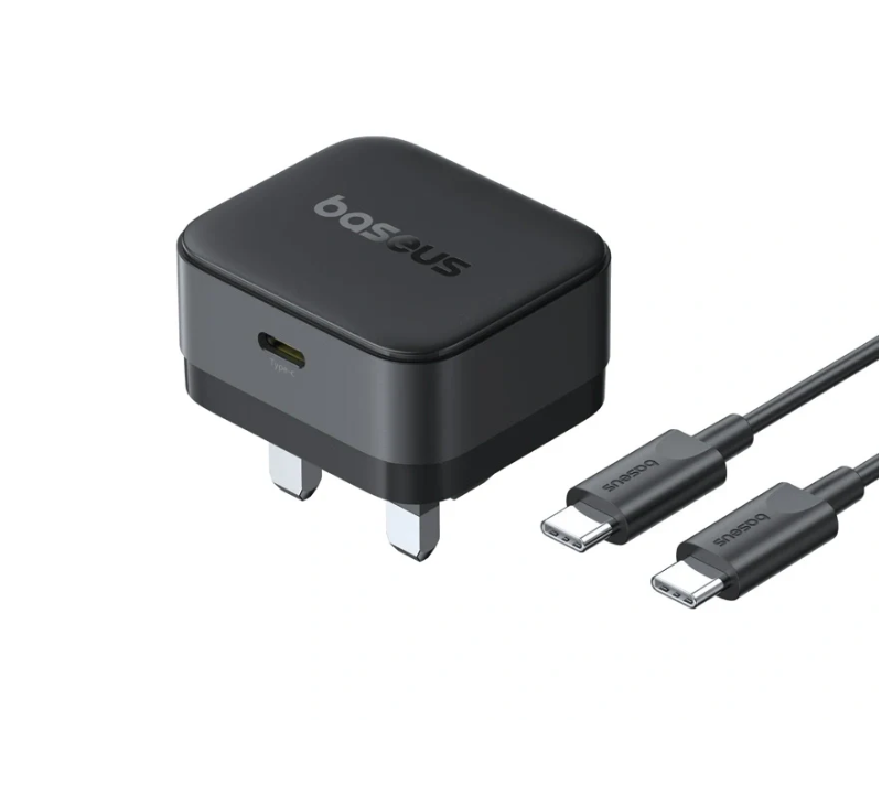 Baseus Palm 1C 20W Fast Charger – Black (UK)
