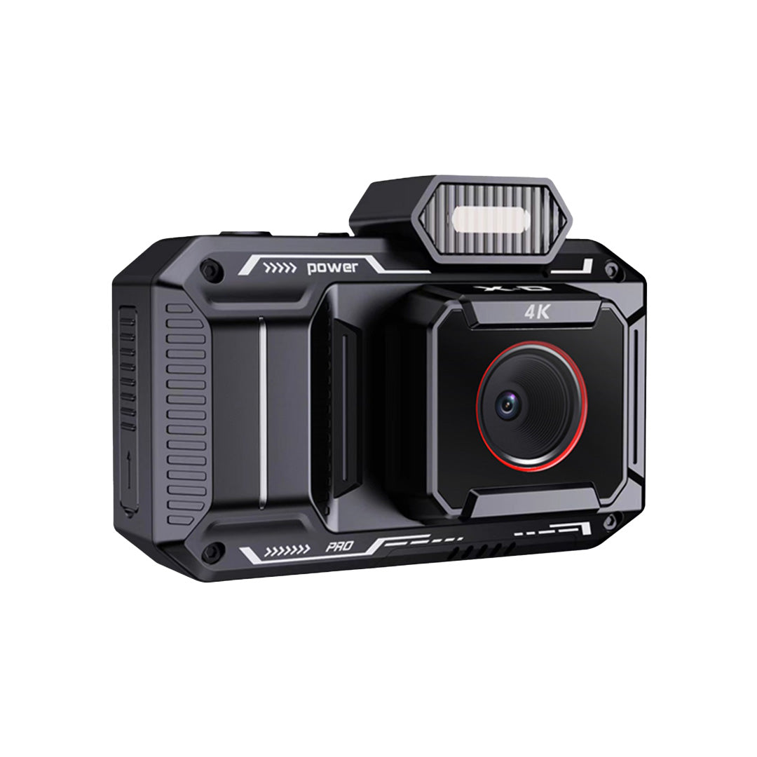 Porodo Advanced Digital Camera Video Stabilization & 18x Zoom - PD-FHDCAM48-WH