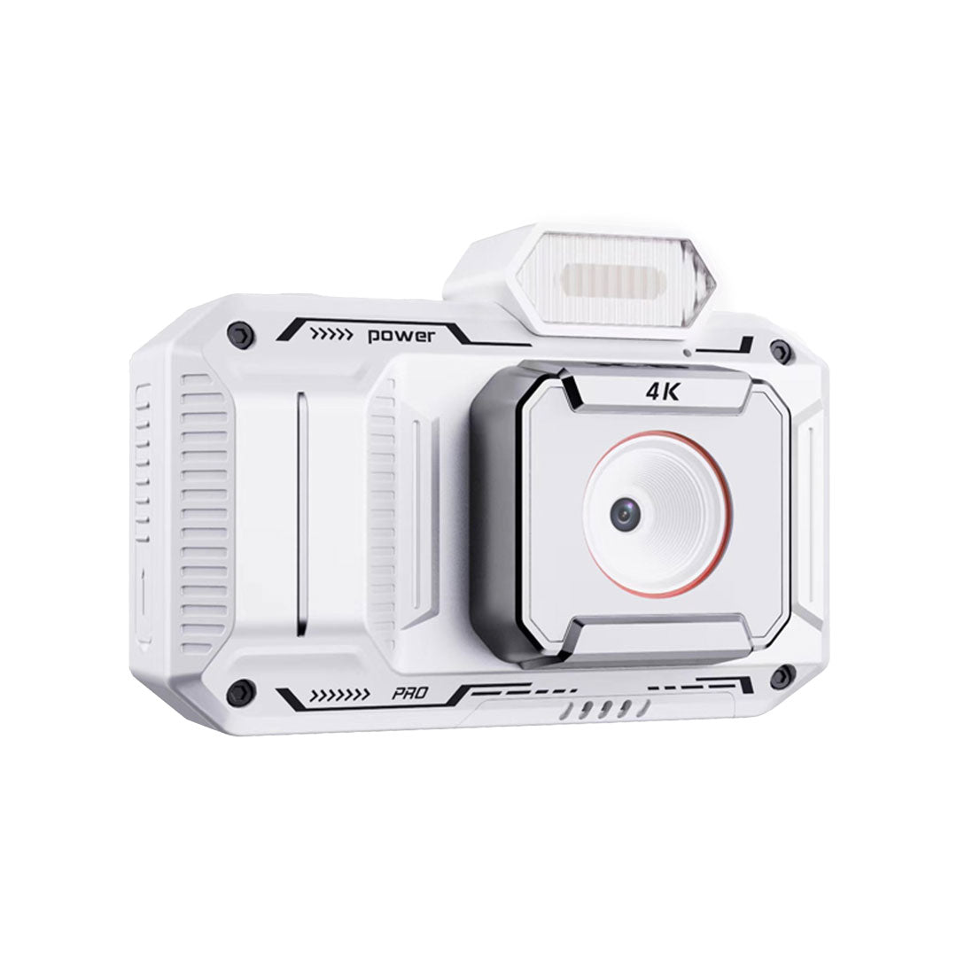 Porodo Advanced Digital Camera Video Stabilization & 18x Zoom - PD-FHDCAM48-WH