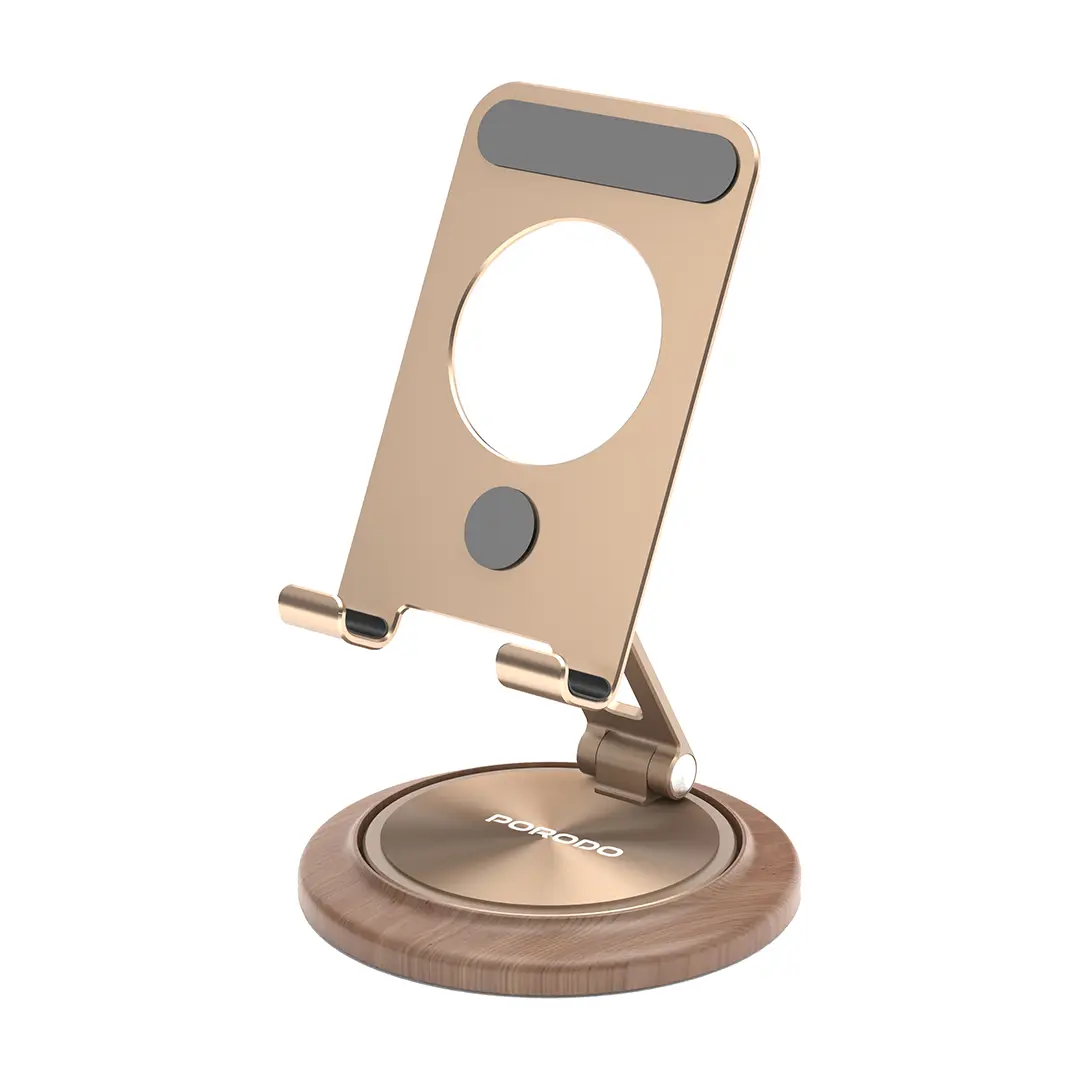 Porodo 360° Rotating Mobile & Tablet Stand - PDHSM25GY