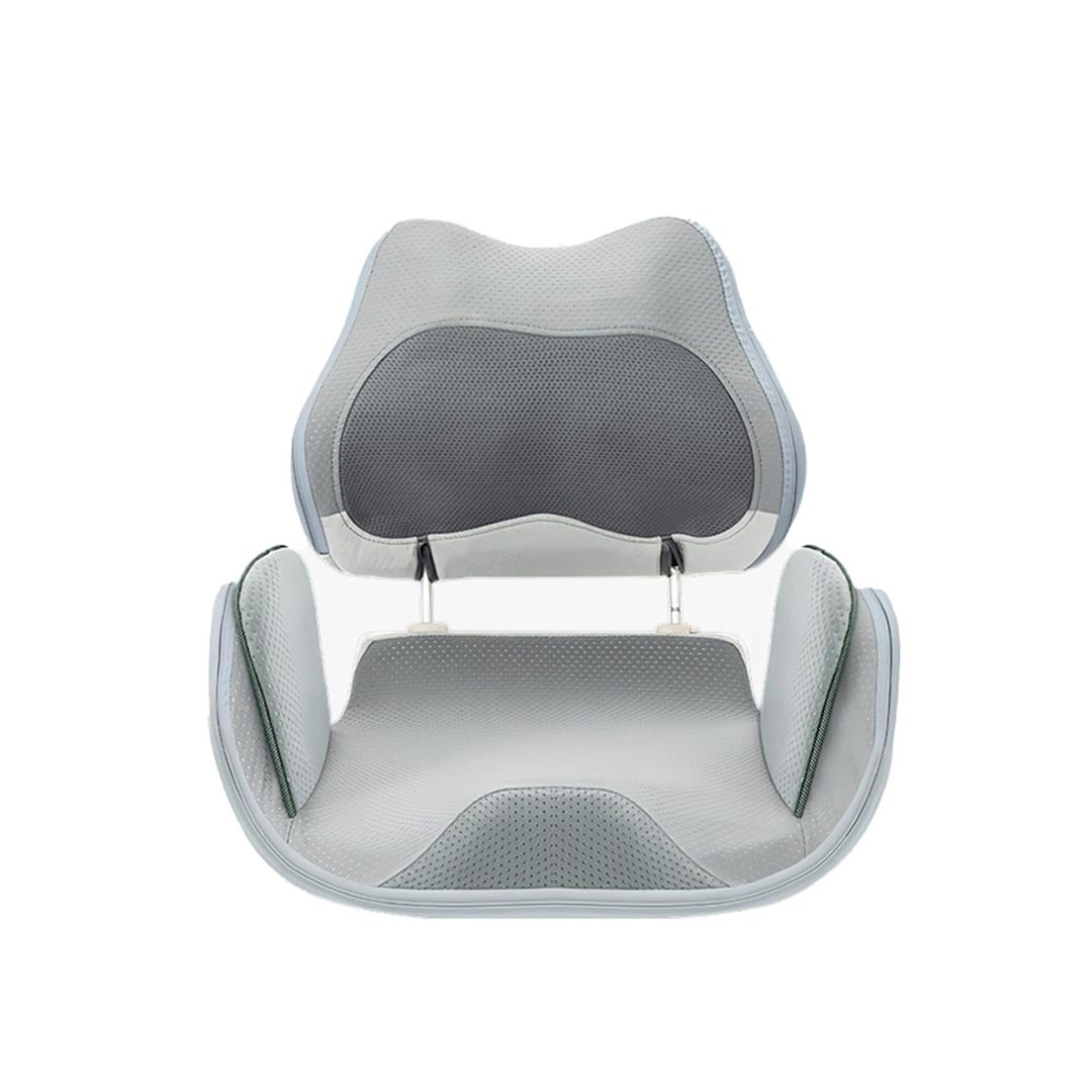 Porodo Lifestyle Lumbar Support Cushion Massager - PD-LSMCS-GY