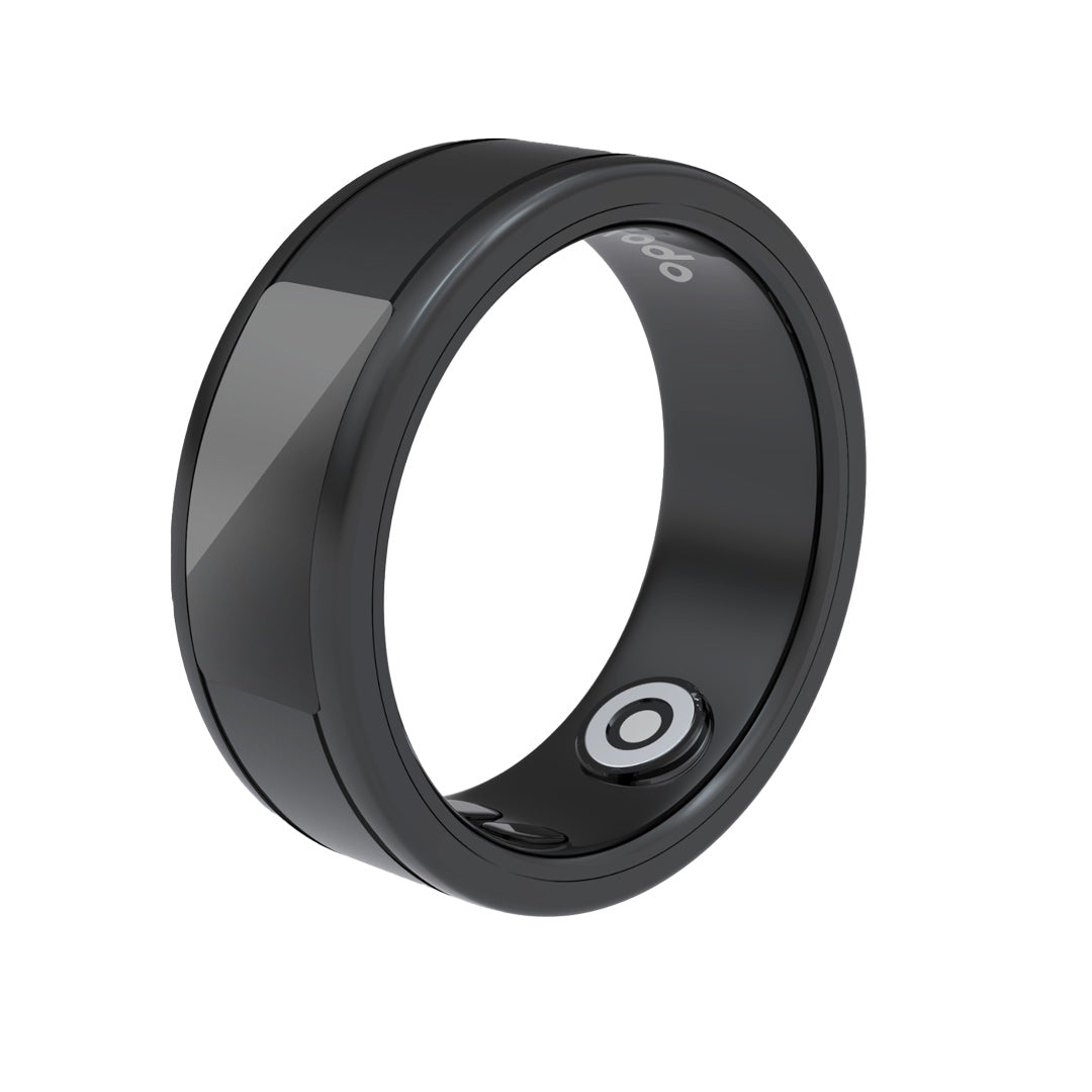 Porodo Phone Touch Control Smart Ring-Health Tracker M 19.1mm - PD-SRT9-BK