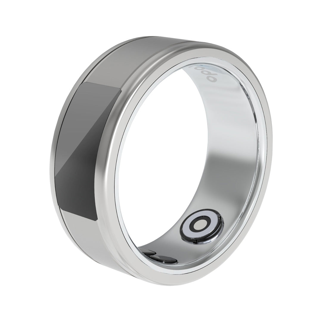 Porodo Phone Touch Control Smart Ring-Health Tracker M 19.1mm - PD-SRT9-BK