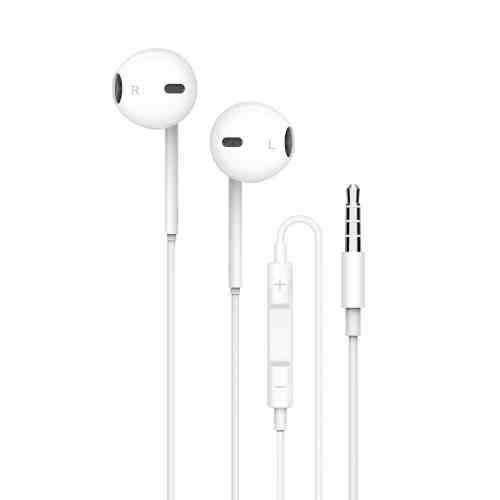 Porodo Soundtec Stereo Earphones With 3.5mm Aux Connector - PD-STAEP-WH