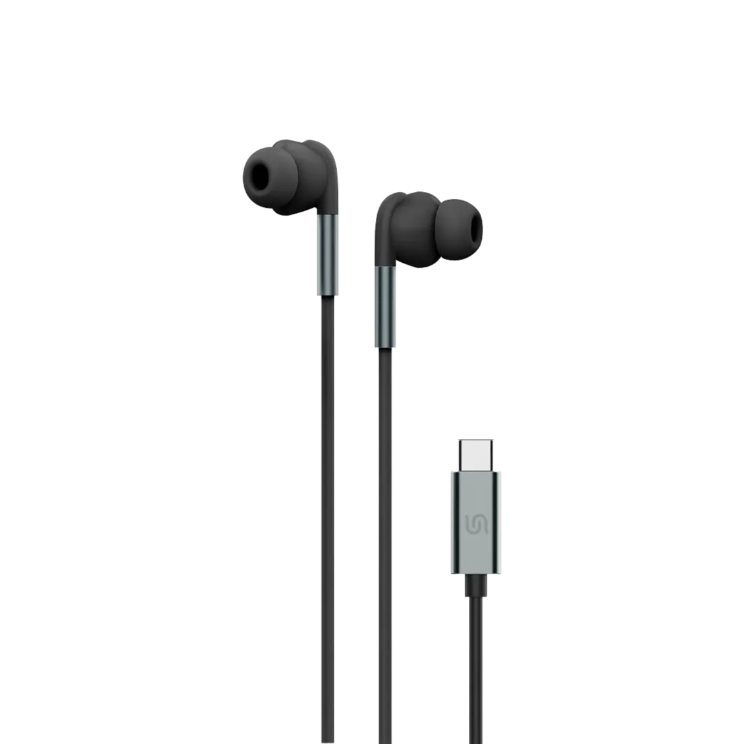 Porodo Soundtec Stereo Earphones - PD-STWLEP044-BK