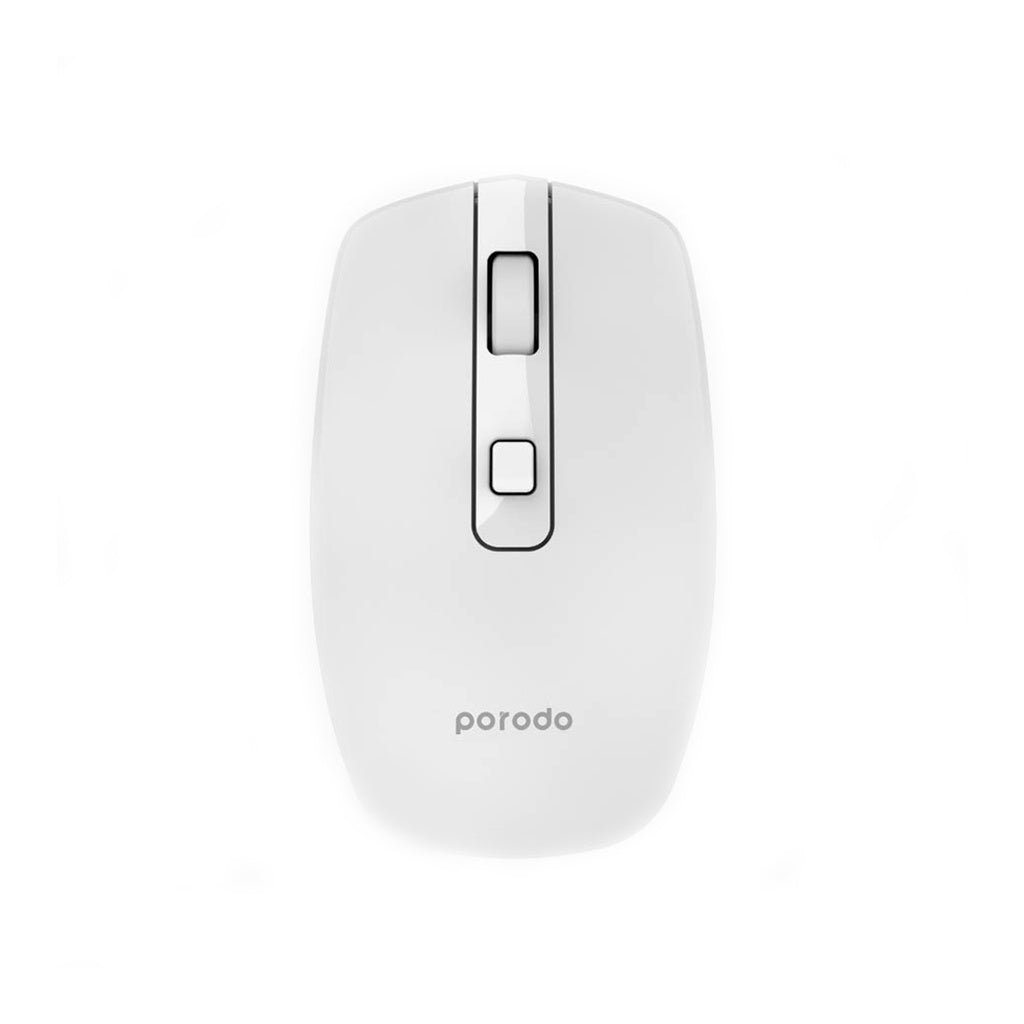 Porodo 1600 DPI Wireless Mouse Dual Mode - PD-WBRM16-BK