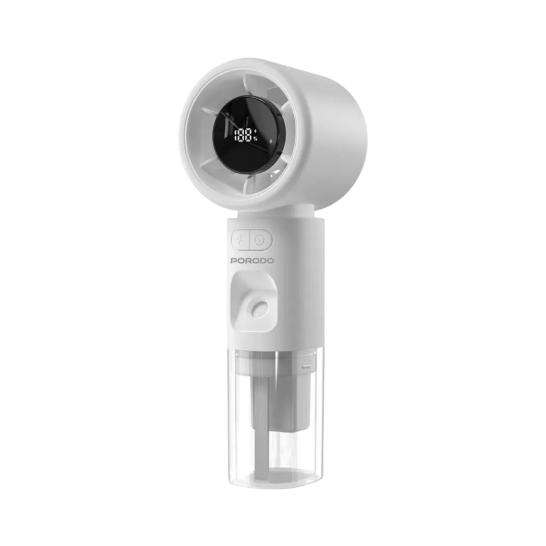 Porodo Cool & Hydrate Mini Fan & Humidifier - PDHXF338WH
