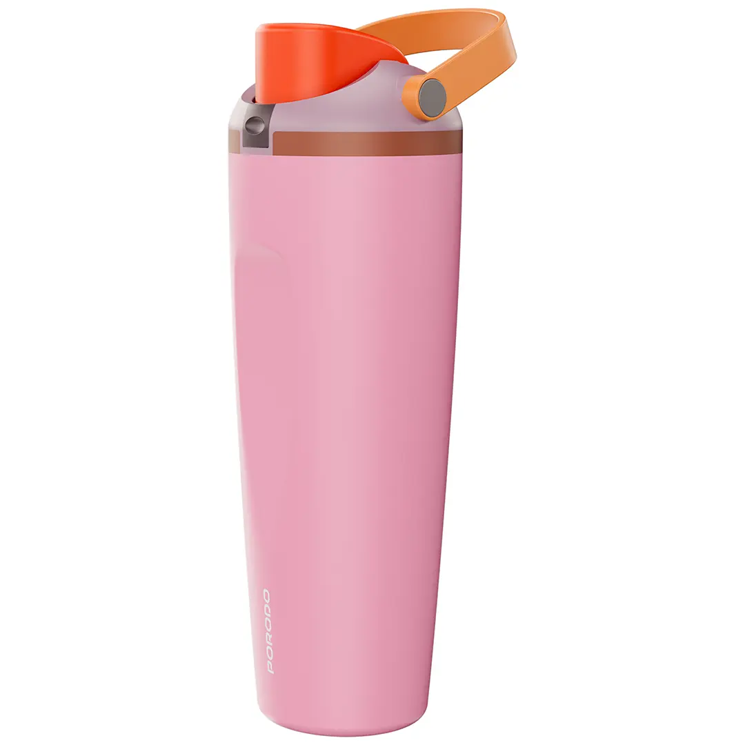 Porodo Lifestyle Stainless Steel Double Walled Bottle - PDLFST1796BK