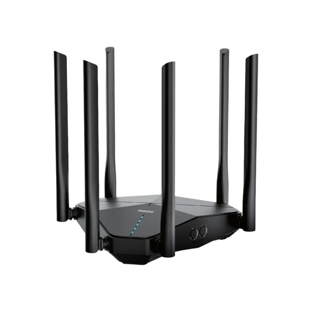 Porodo Dual Band Portable Wi-Fi Router - PDLFST207BK
