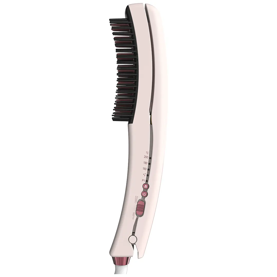 Porodo Dual-Mode Hair Straightening Brush - PDLFSTHC115PK