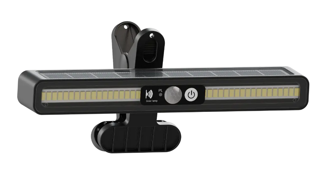 Porodo Mars Outdoor Solar Sensor Light with Built-in Motion Sensor - Black
