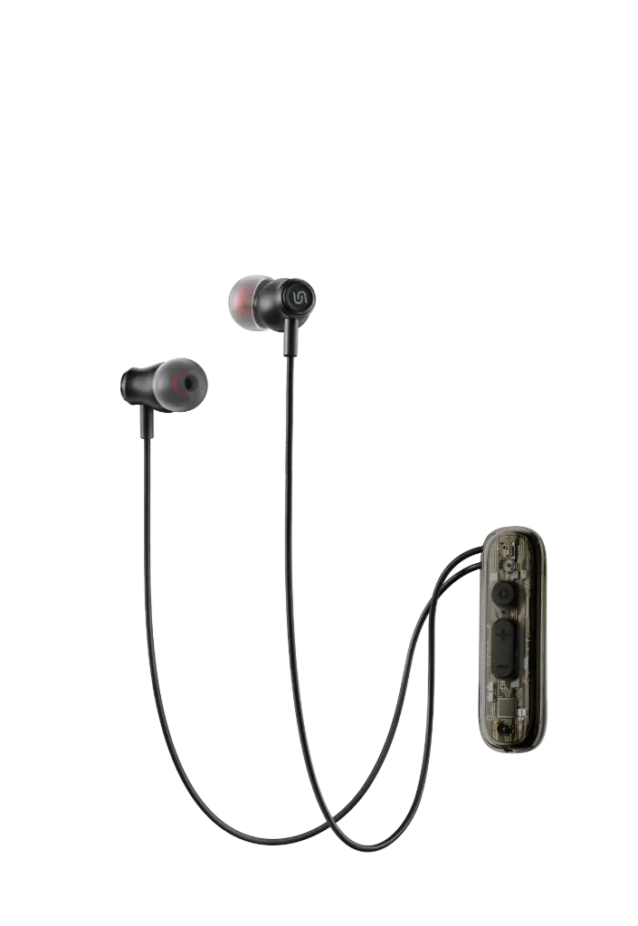 Porodo Clear Tone Wireless Earphones with ENC Noise Cancelling - Black