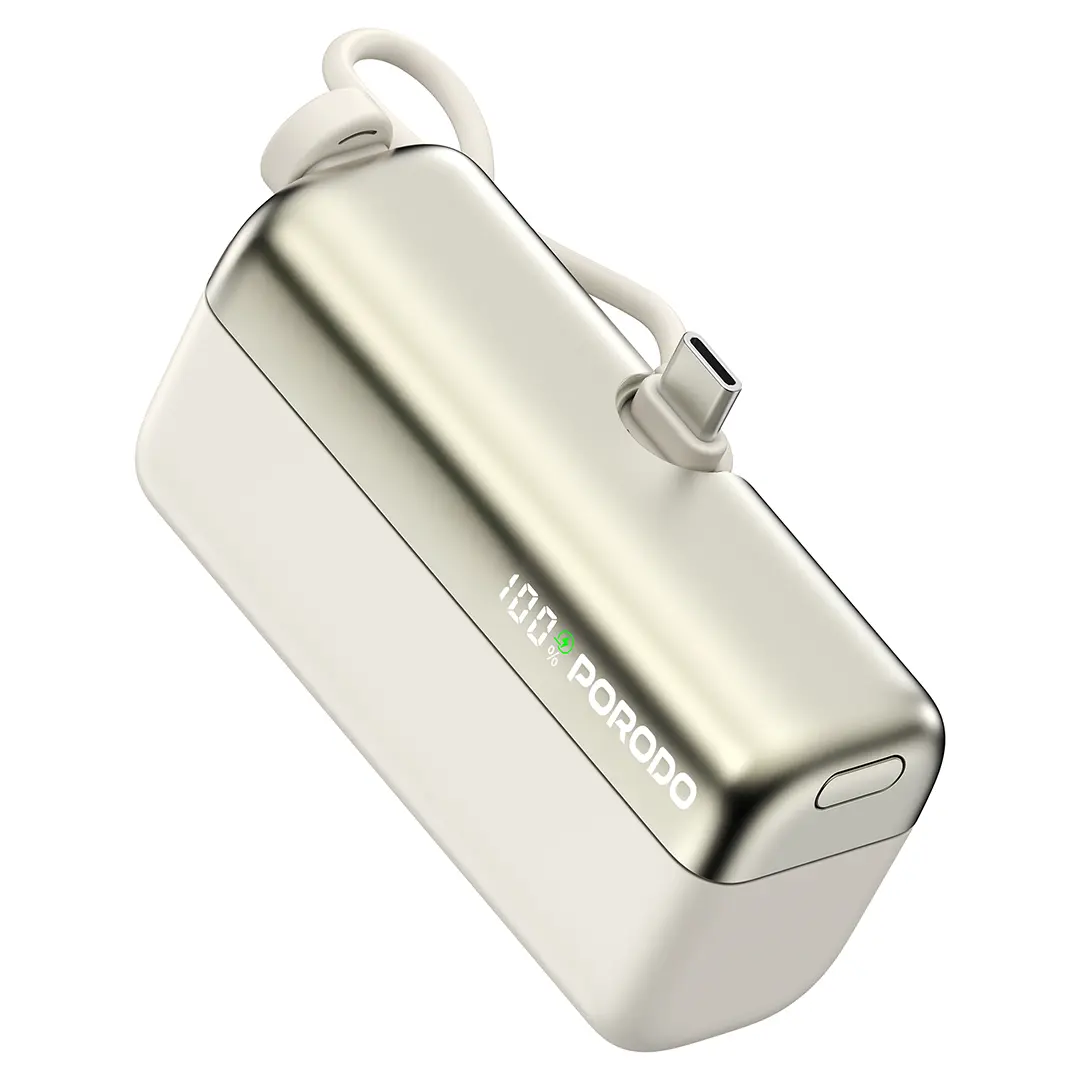 Porodo Pocket Volt 10000 mAh Power Bank - PDPBFCH090BK