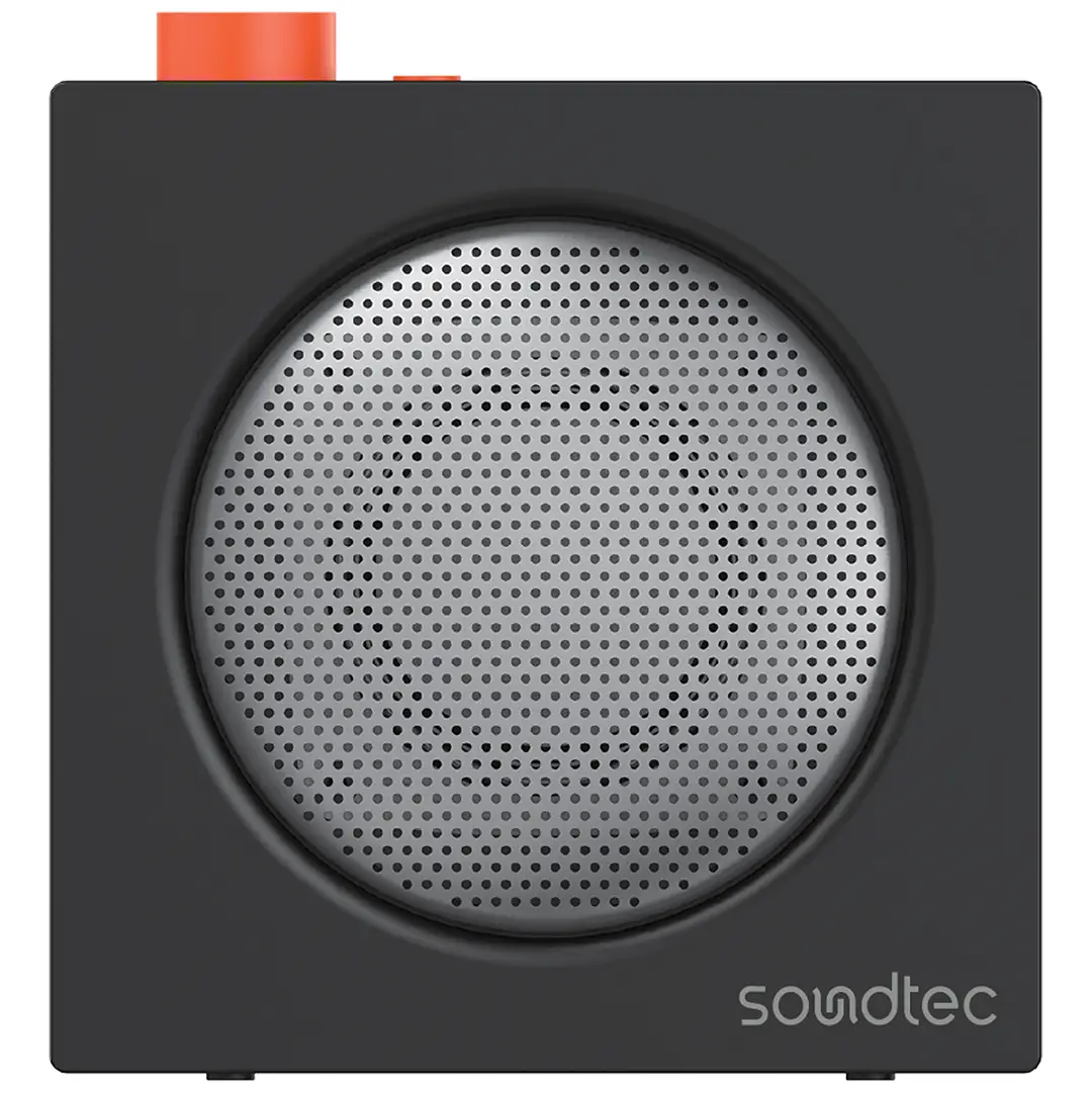 Porodo Soundtec Mini Vibe Box Portable Bluetooth Speakers - PDWBT58BK