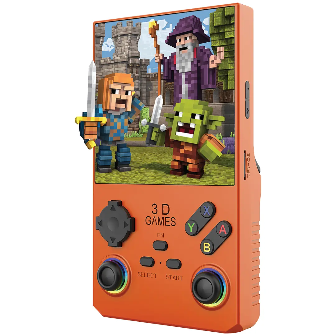 Porodo Gaming 4" Square Display Retro Handheld Game Console - PDXV40BK