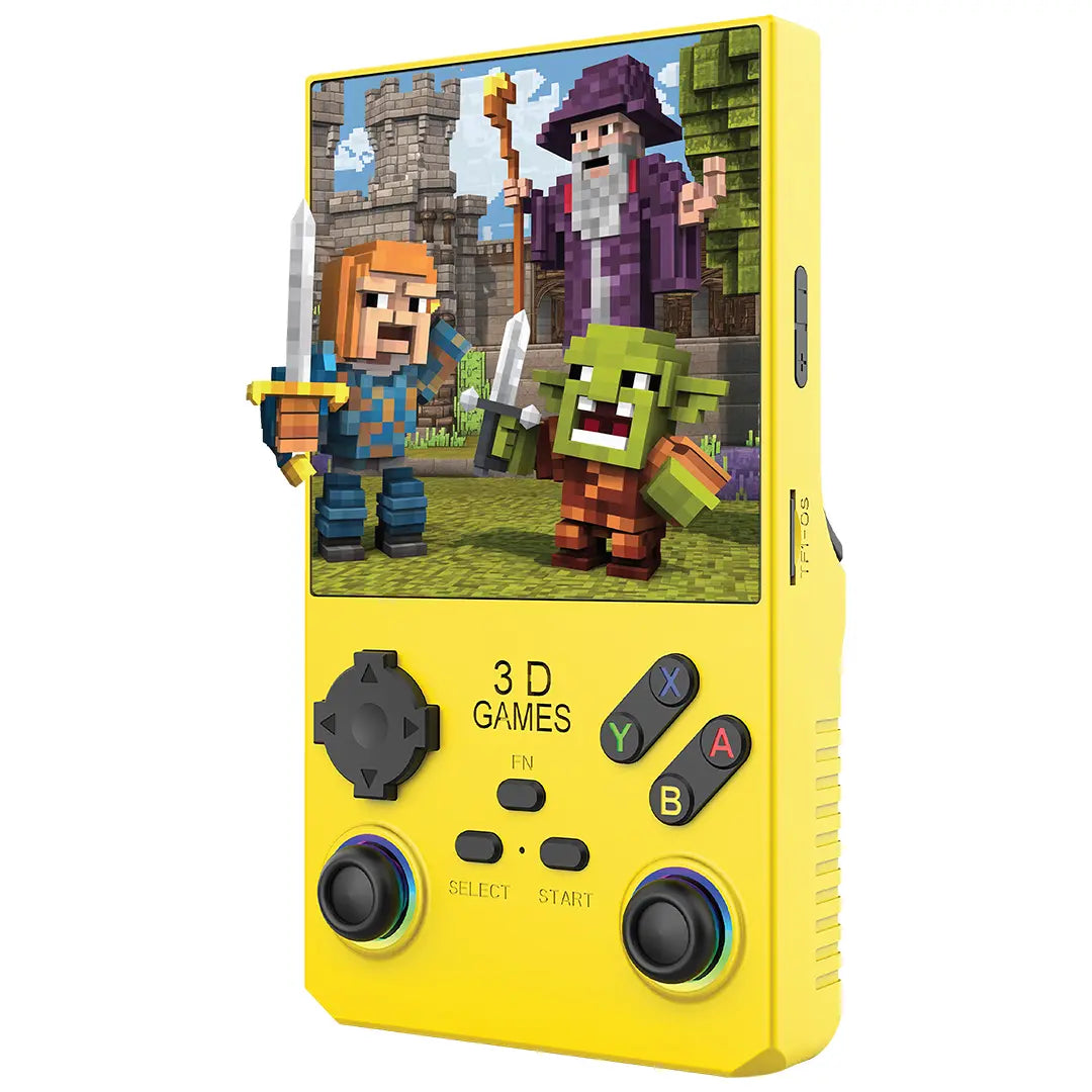 Porodo Gaming 4" Square Display Retro Handheld Game Console - PDXV40BK