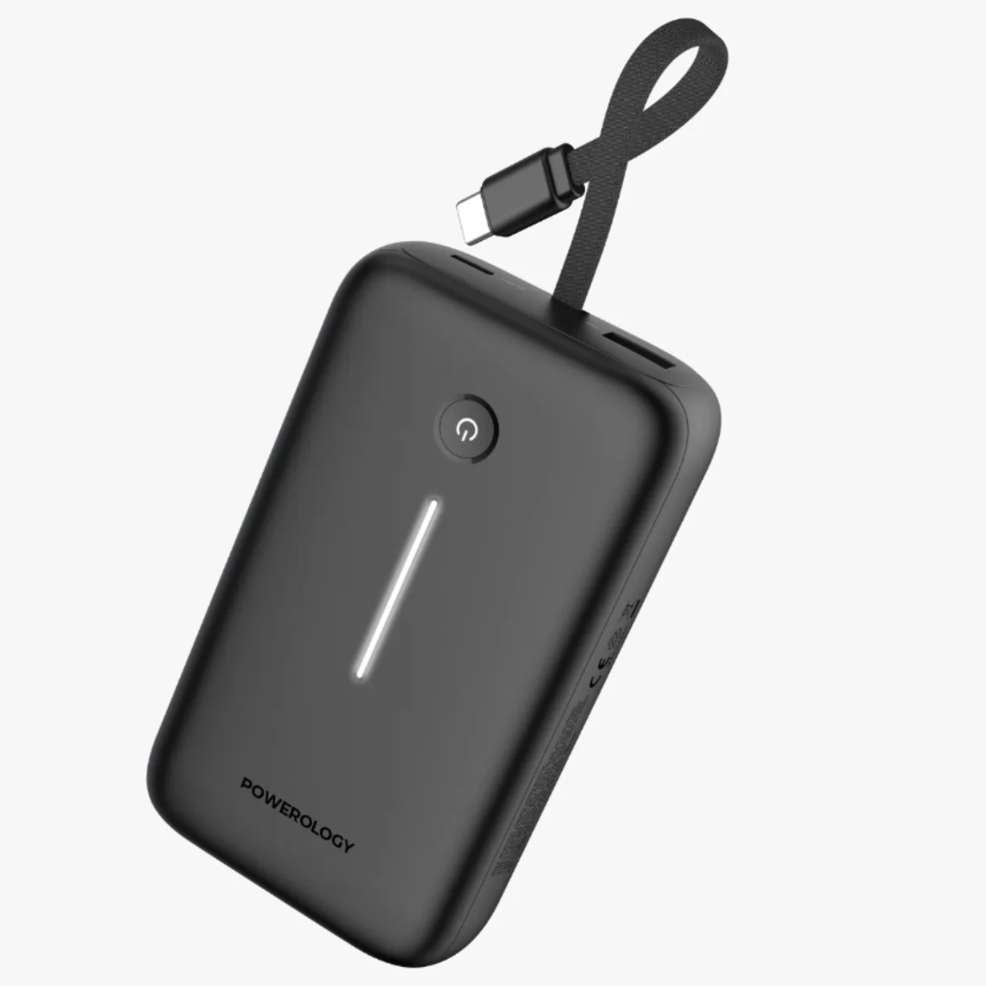 Powerology 20000mAh Power Bank - PPBCHA67BK - Black