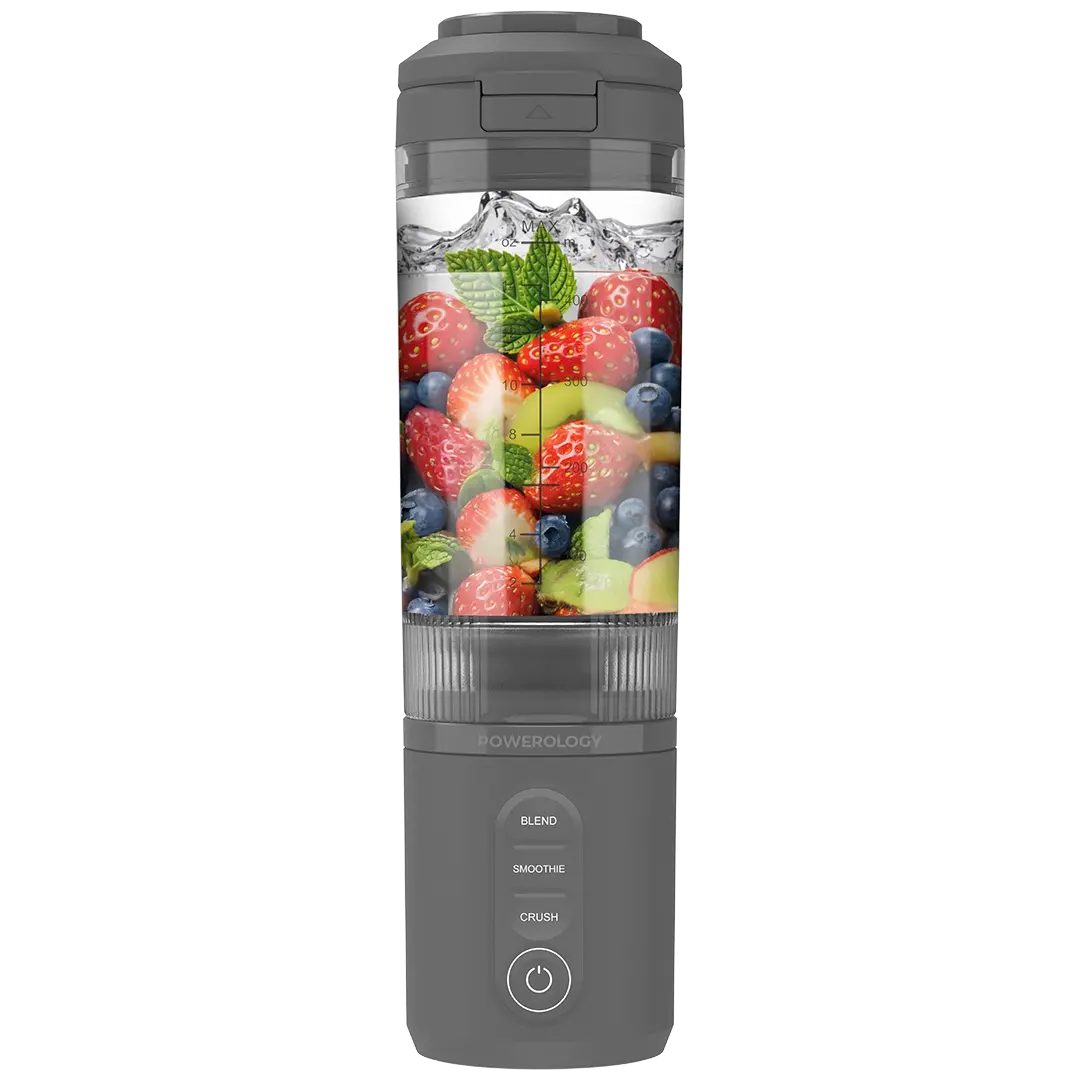 Powerology MagBlend Portable Blender - PRPBB8301GY - Gray