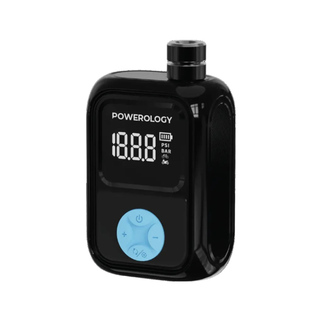 Powerology Portable Electric Tire Inflator - PSM018 - Black