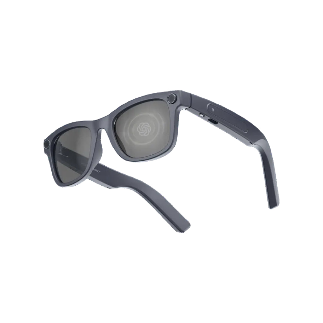 Powerology Paganspo AI Camera Smart Glasses - PWAICMGY - Grey