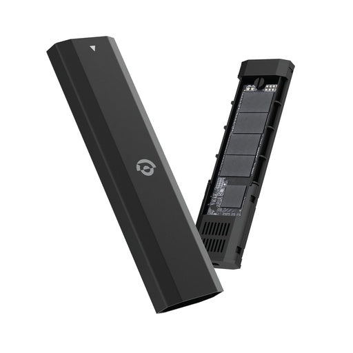 Powerology محرك أقراص SSD محمول ثنائي البروتوكول بسعة 256 جيجابايت، سرعة نقل بيانات فائقة - PWSSD256BK - أسود