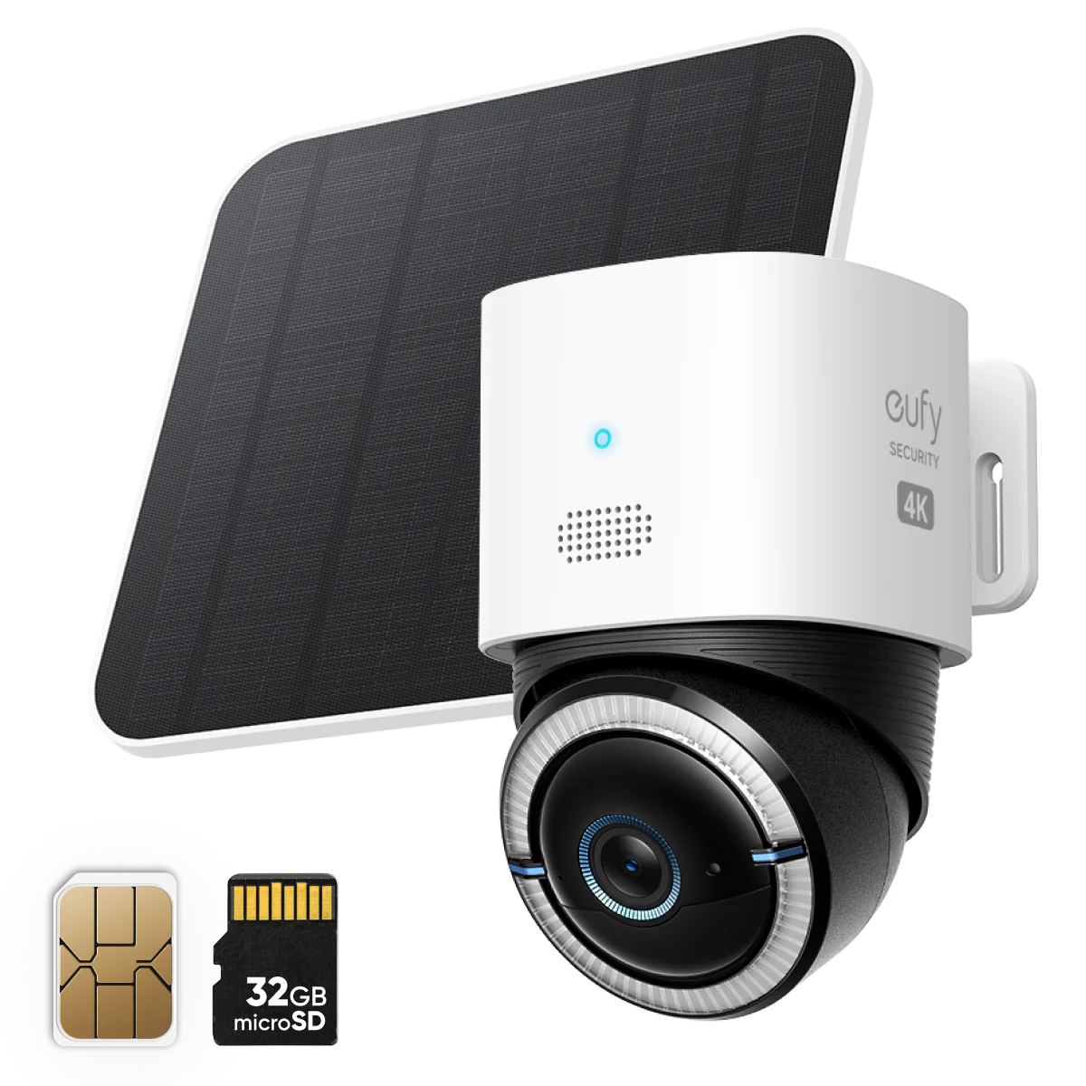 كاميرا Eufy 4G LTE S330 4K - أبيض