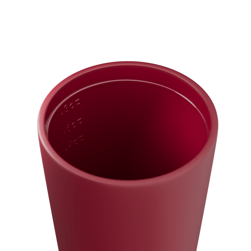 Fressko Bino 227ml / 8oz Cup - Ceramic - Rouge