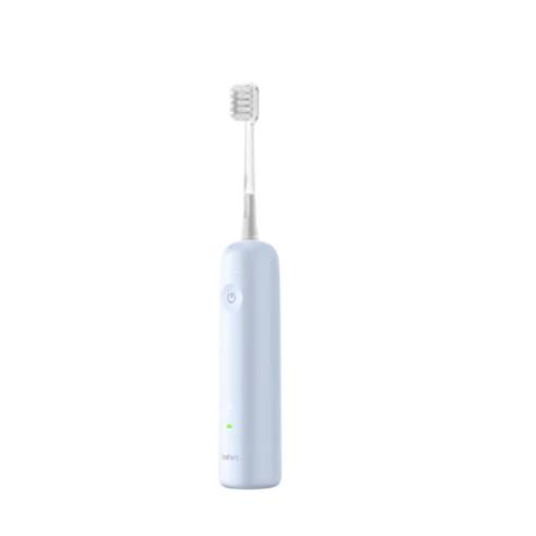 Wave Tooth Brush (ABS Plastic)with high-frequency vibrations of up to 66,000 times per minute with an ultra-wide 60° oscillating motion. IOS and Android Support