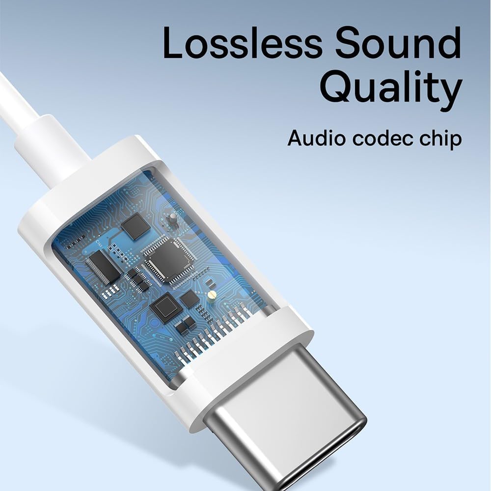 Baseus Encok CZ17 Semi-In-Ear Wired Earphones – White