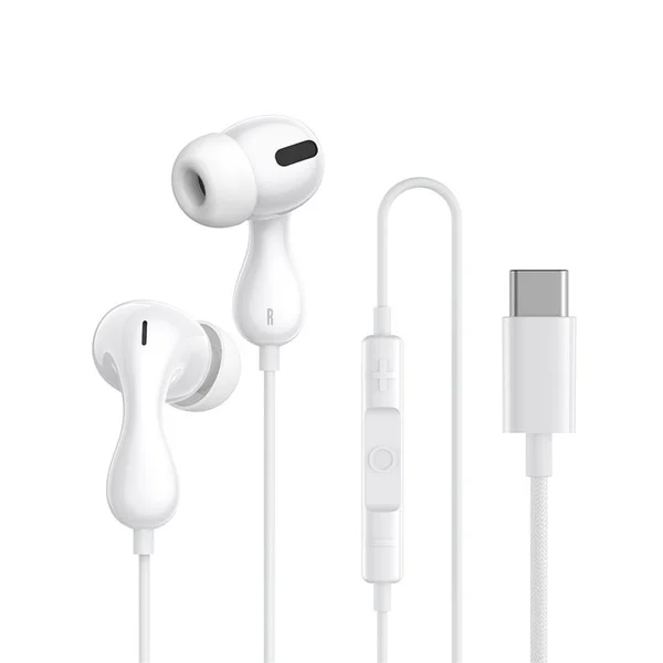 Baseus Encok CZ20 Wired Earphones – White