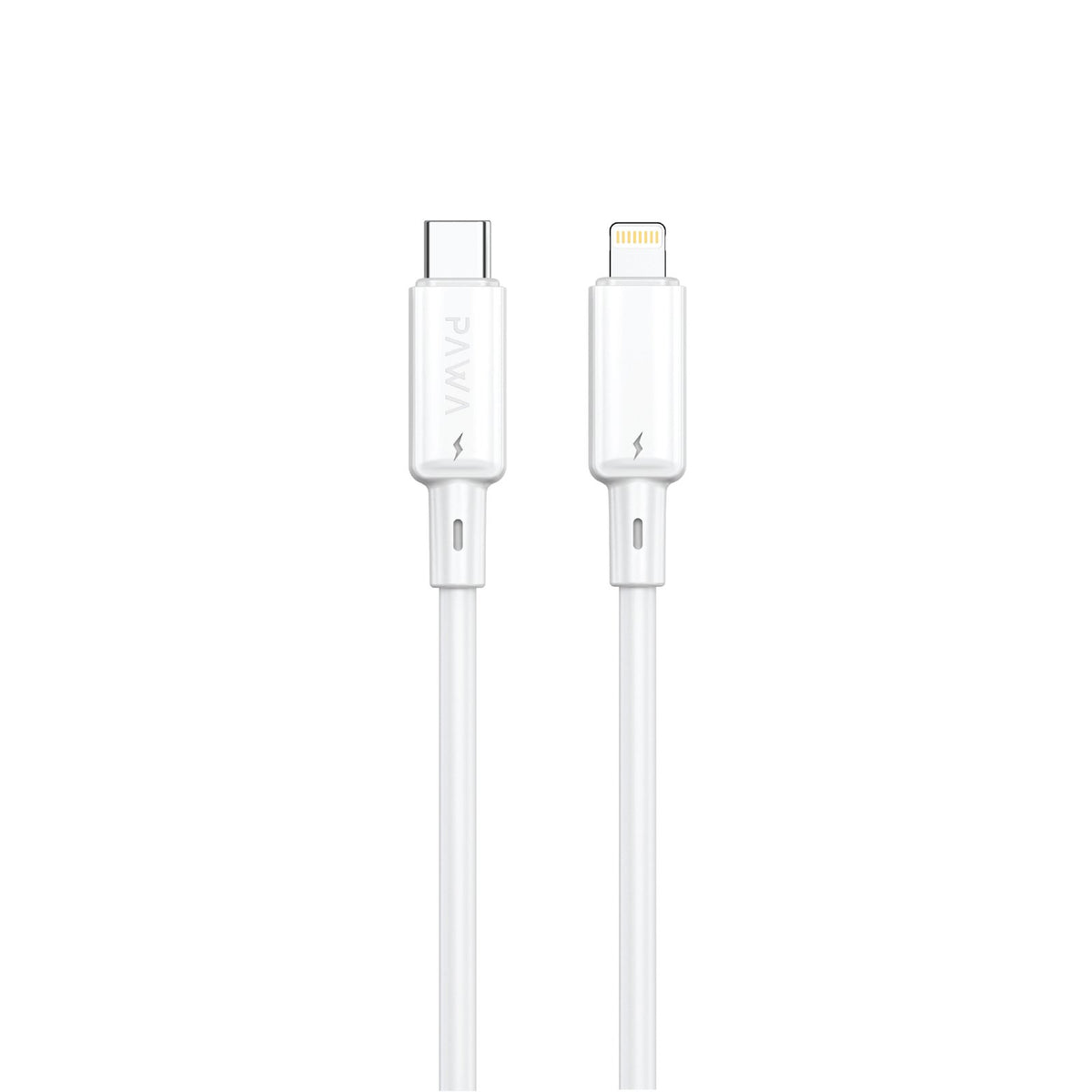 PAWA لايت كابل شحن سريع 30 واط من Type-C إلى لايتنينغ 1.2 متر - أبيض