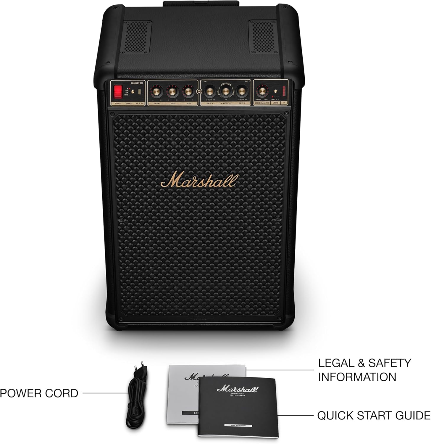 Marshall Bromley 750 Party Speaker -Black-BROMLEY750BLK