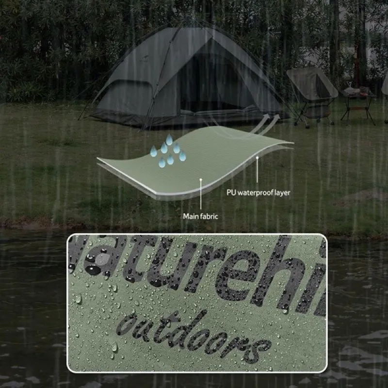 Naturehike Automatic Tent for 3-4 People - Forest Green (225*205*130)