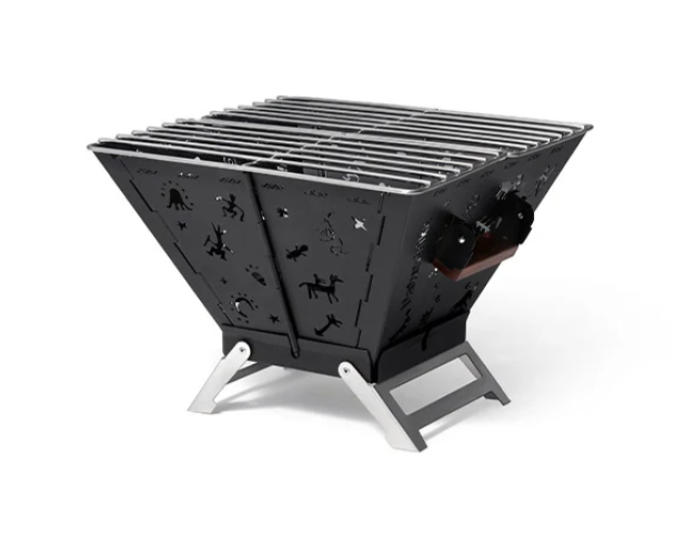 Naturehike Folding Fire Rack - Black (30*30*23)