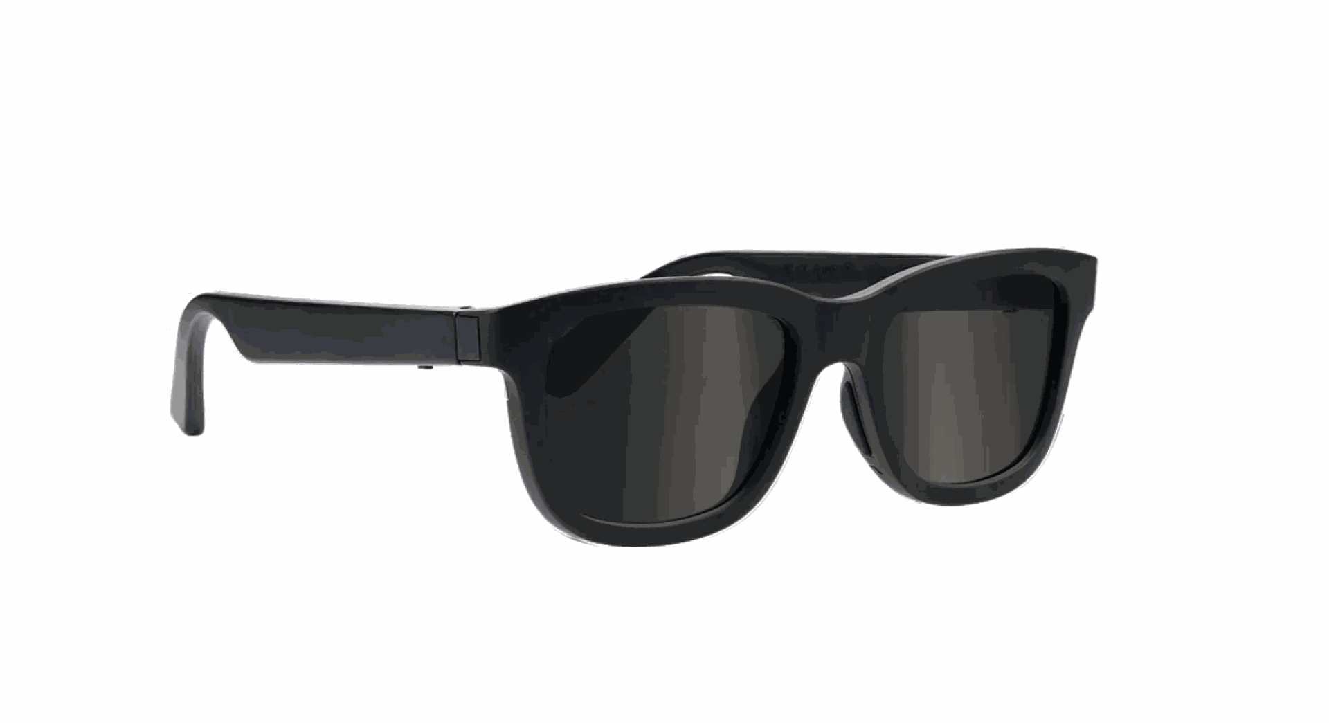 Chamelo Dusk Classic Smart Glasses – Front View, Classic Frame with Built-in Speakers