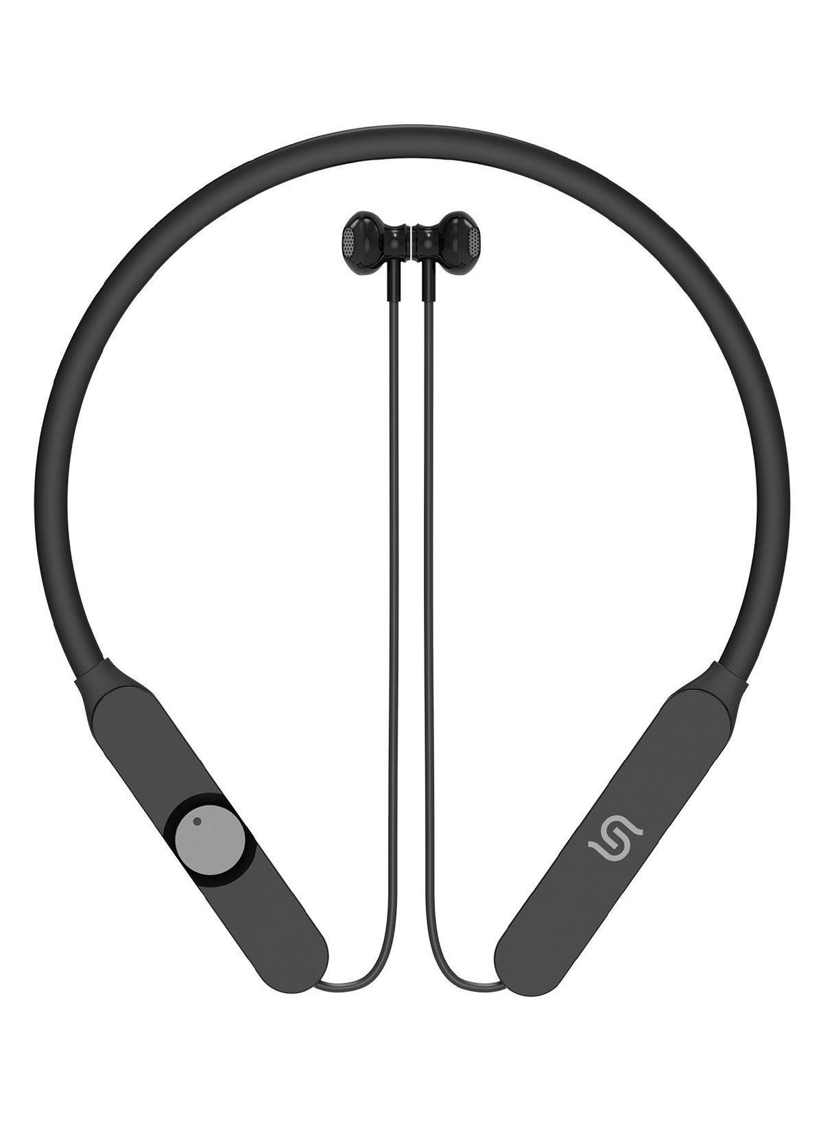 Porodo Soundtec Tune Wireless ENC Neckband 10mm Bass-Boosted Drivers - Black