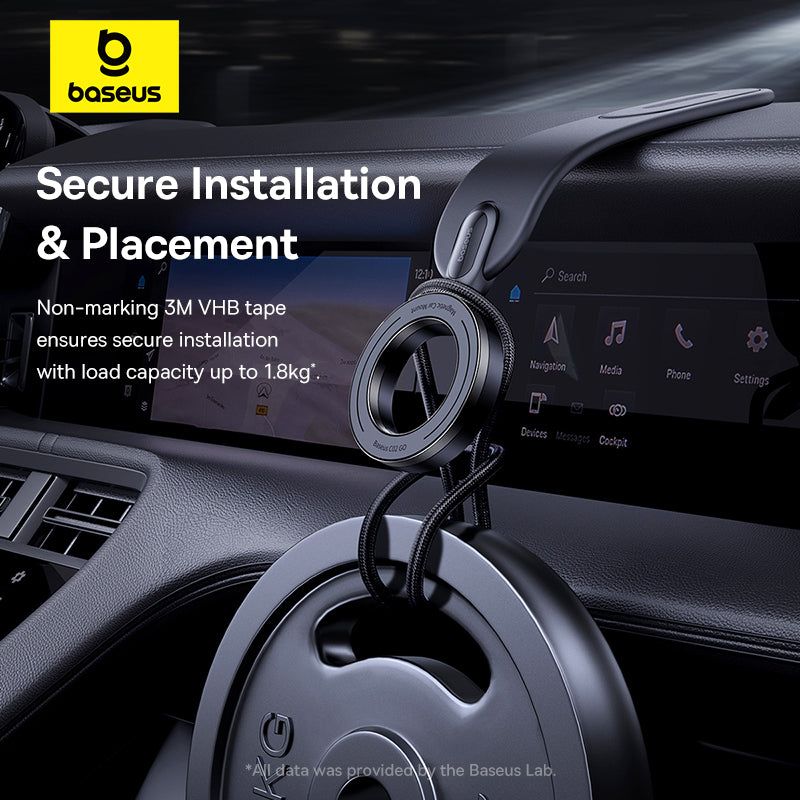 Baseus C02 Go Magnetic Car Mount – Black
