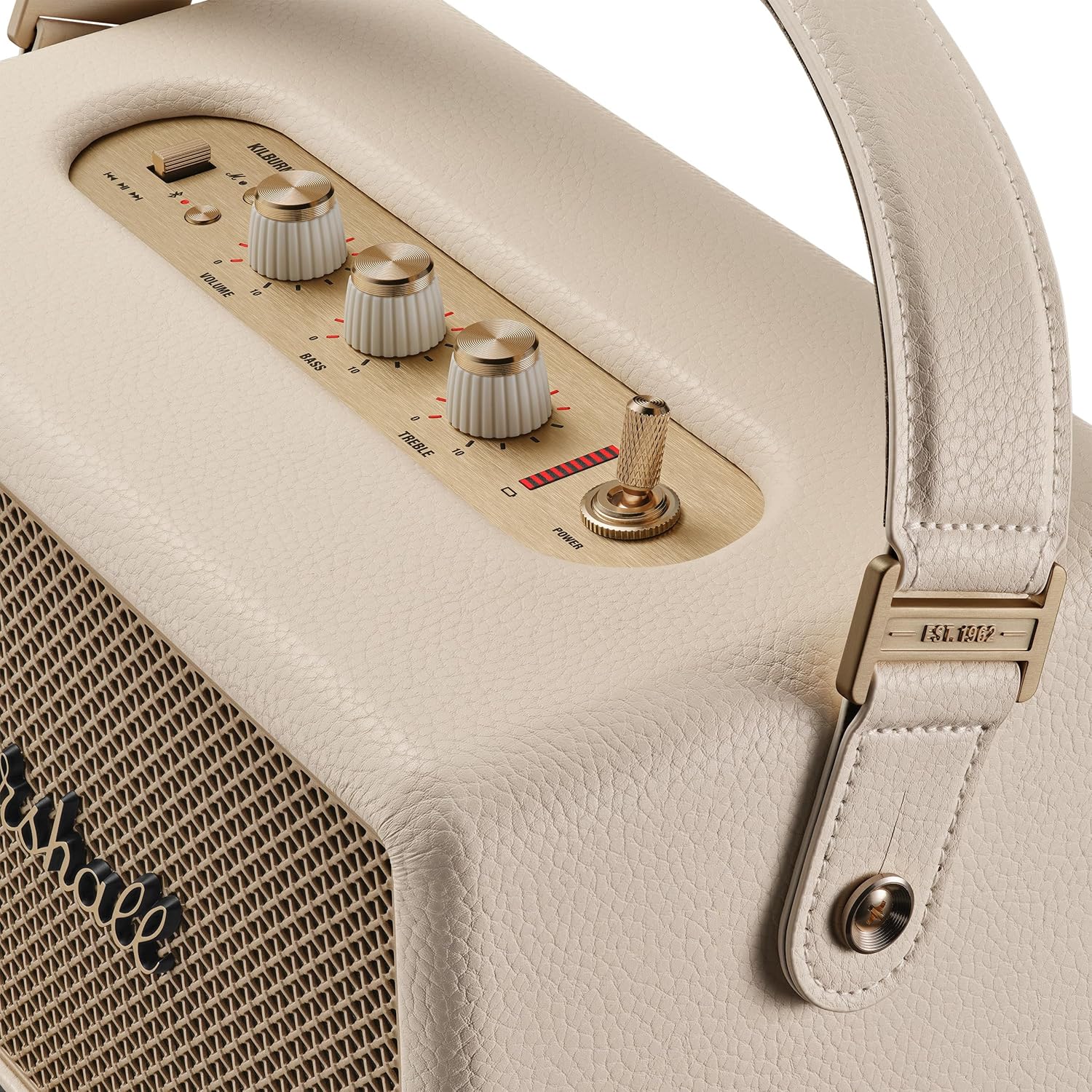 Marshall Kilburn III Compact Portable Wireless Speaker-Cream- KILBURN3-CRM