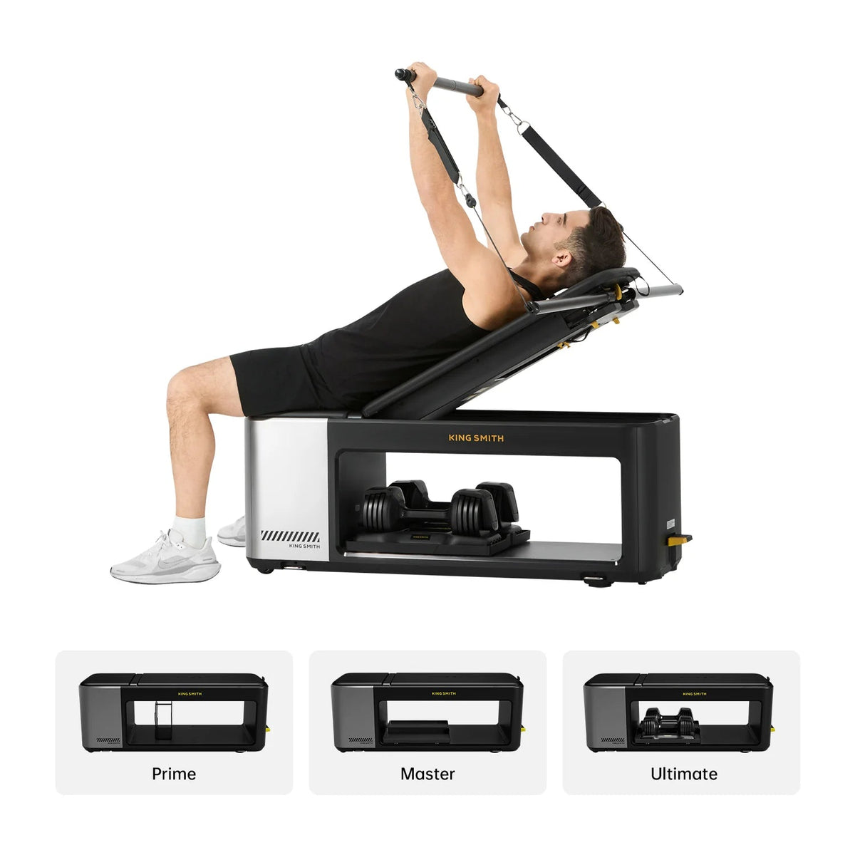 Kingsmith Fitness Bench BX2+ in use